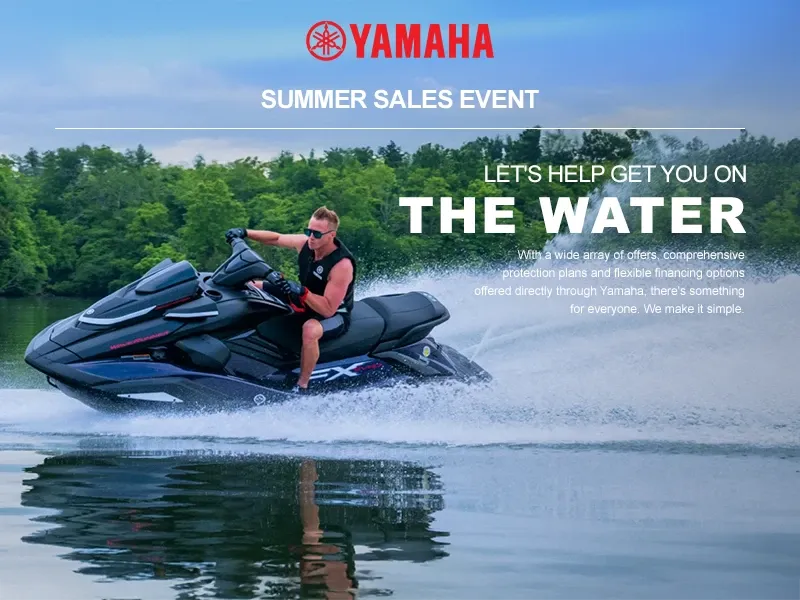 Yamaha Summer Sales Event - WaveRunners Banner