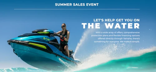Yamaha Summer Sales Event - WaveRunners Banner